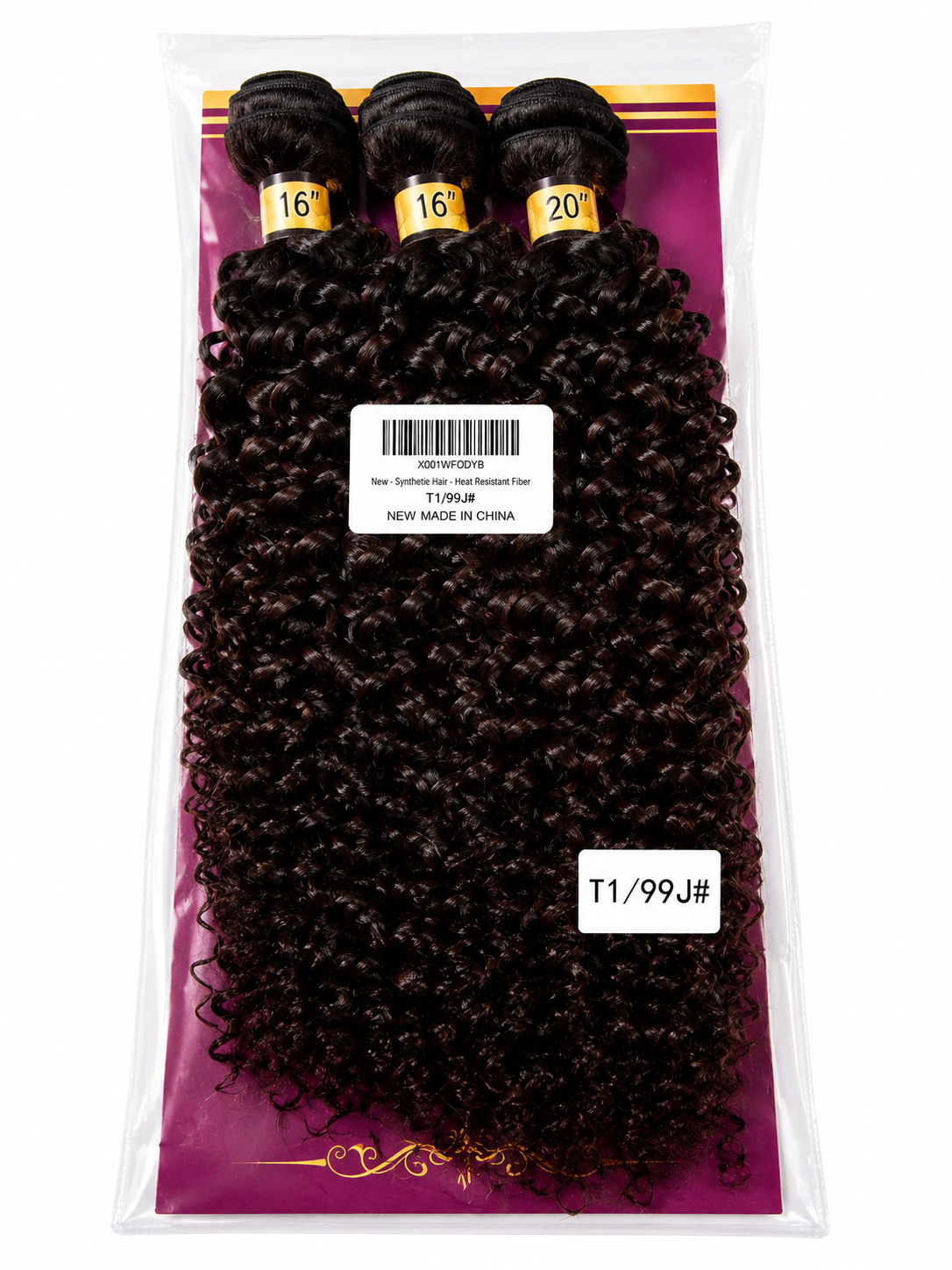 Deep wavy hair extension