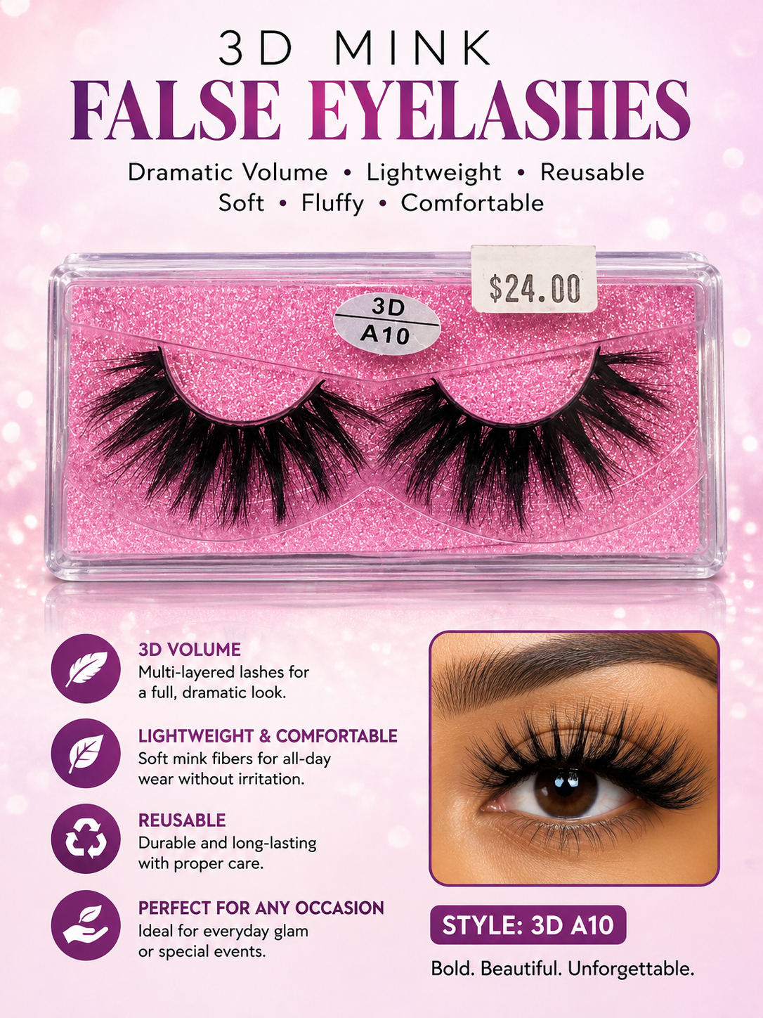 3D Mink Lashes