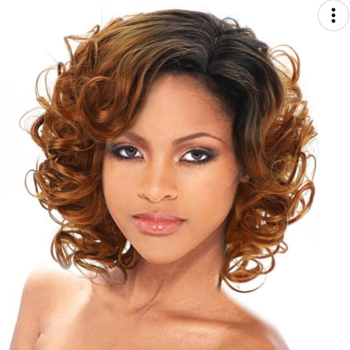 Short curly wig
